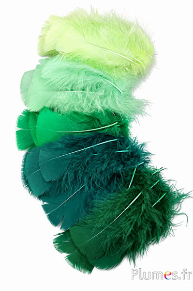 Pute - 6-8 cm - Grüntöne